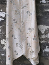 Mutedance 25 Spring/Summer Linen/Silk Printed Long Skirt MD-MD25SS115-HOARY MD25SS113